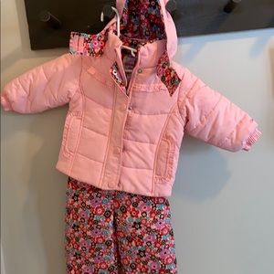 Girls Snowsuit-size 12months